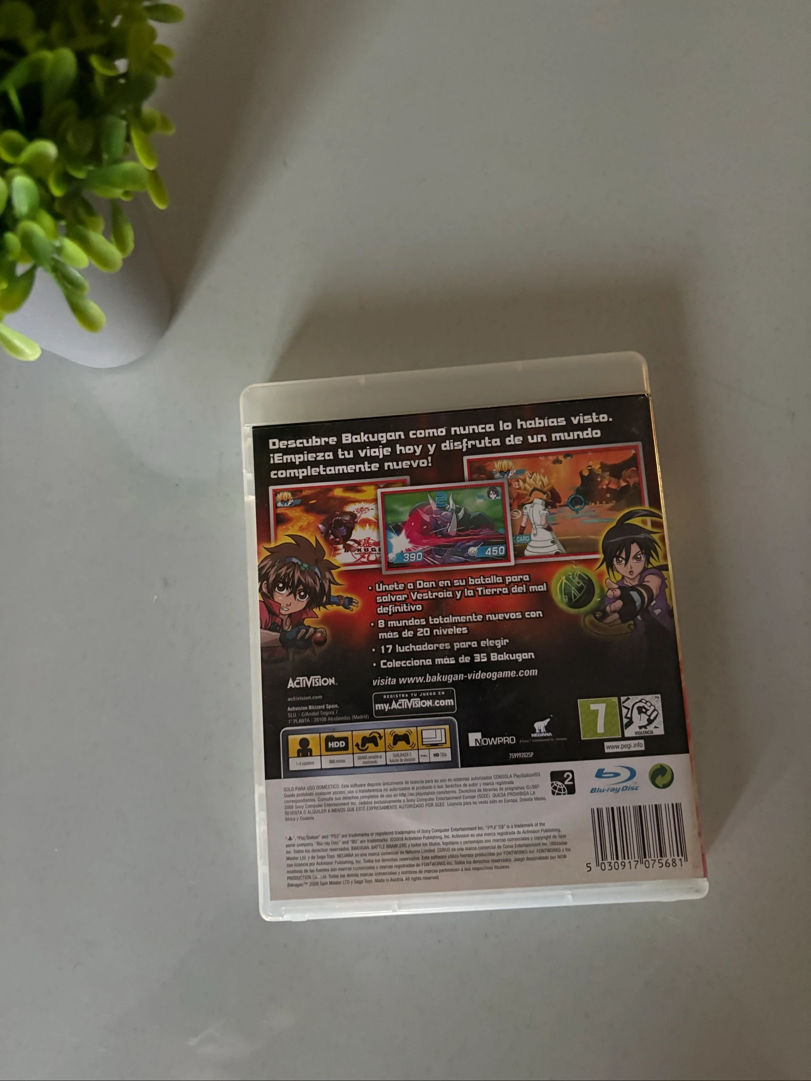 jogo ps3 bakugan battle brawlers espanhol completo manual playstation 3 – photo 2